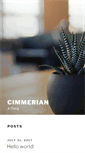 Mobile Screenshot of cimmerian.com